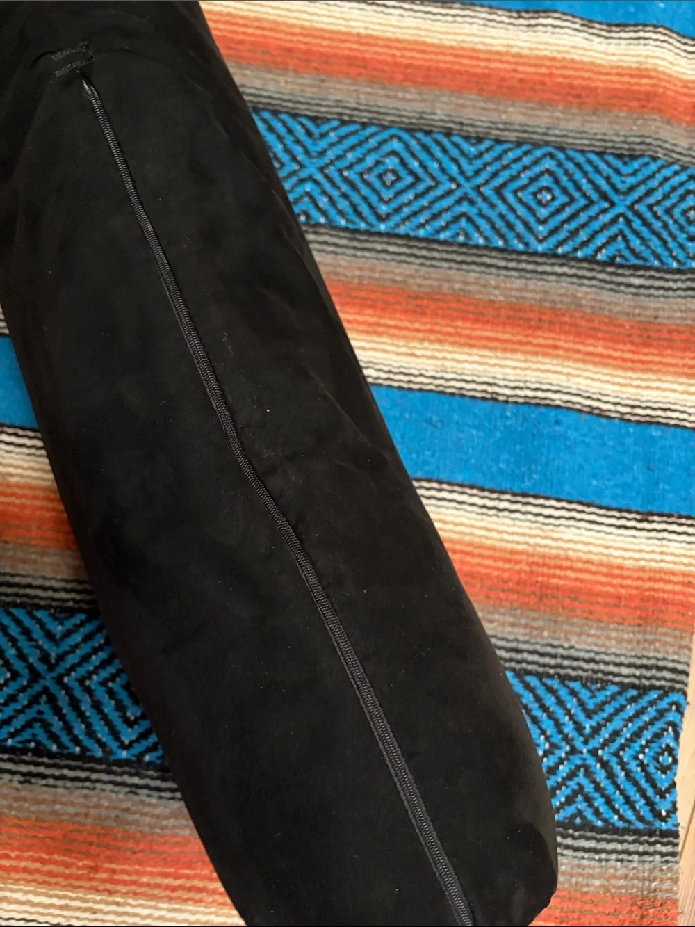 GAIAM Black Yoga Bolster